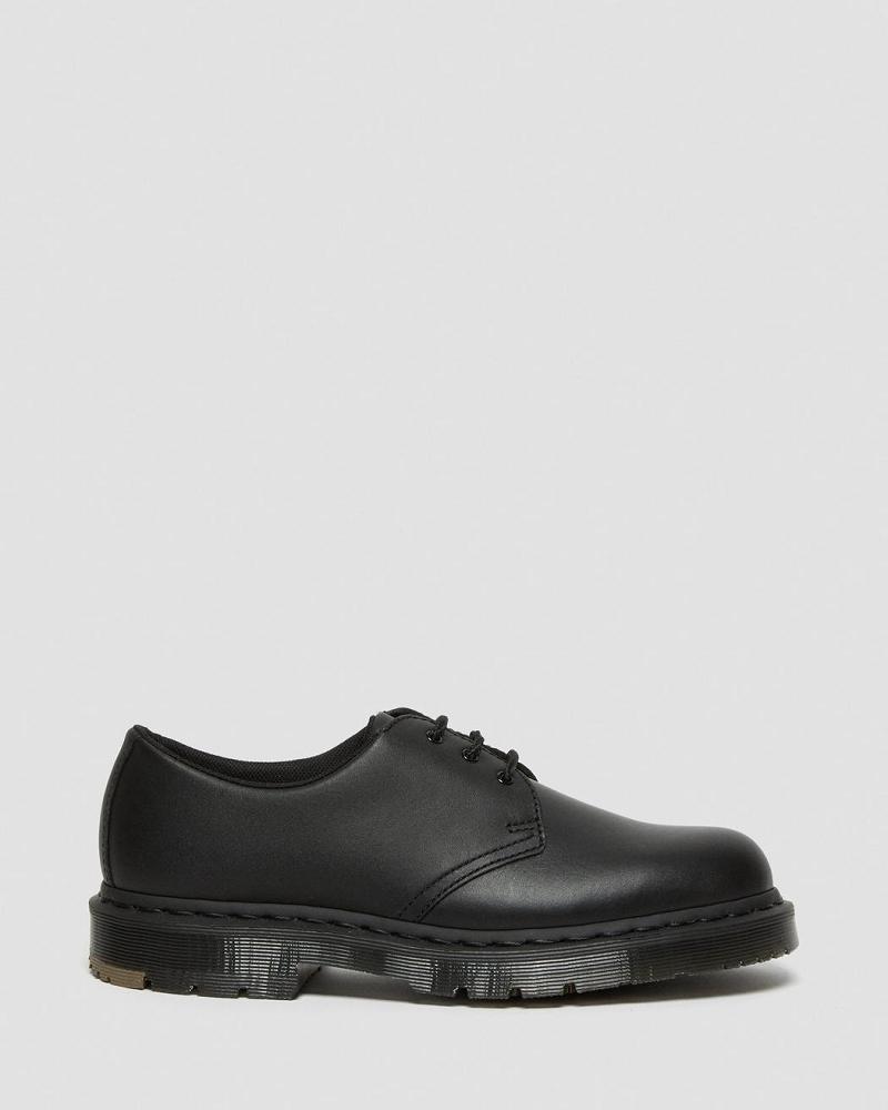 Zapatos De Trabajo Dr Martens 1461 Mono Slip Resistant Hombre Negros | MX 180GSO